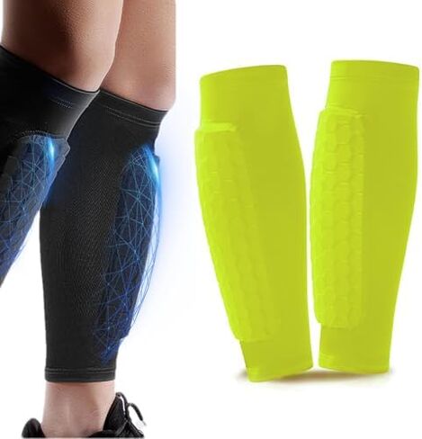 Shin Defender Shin Guards Kids-Shindefender Mini Shin Guards Soccer Kids 8-10/10-12 in Kuwait