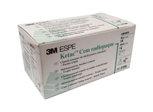 3M ESPE 37230 KETAC CEM Radiopaque Glass Ionomer Luting Pack Triple Pack in Saudi Arabia