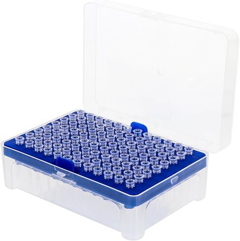 HEALLILY 100pcs Filter Pipette Tips for School Experiments Cytology Molecular Biology High Density Material Filter in Saudi Arabia