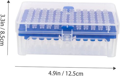 HEALLILY 100pcs Filter Pipette Tips for School Experiments Cytology Molecular Biology High Density Material Filter in Saudi Arabia