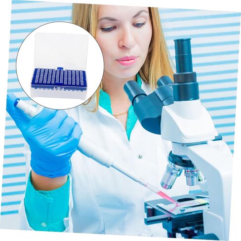 HEALLILY 100pcs Filter Pipette Tips for School Experiments Cytology Molecular Biology High Density Material Filter in Saudi Arabia
