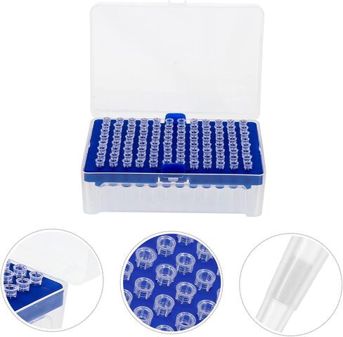 HEALLILY 100pcs Filter Pipette Tips for School Experiments Cytology Molecular Biology High Density Material Filter in Saudi Arabia