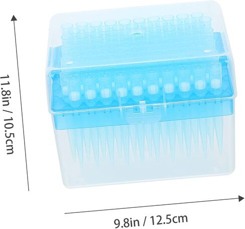 HEALLILY 100pcs Filter Pipette Tips for School Experiments Cytology Molecular Biology High Density Material Filter in Kuwait