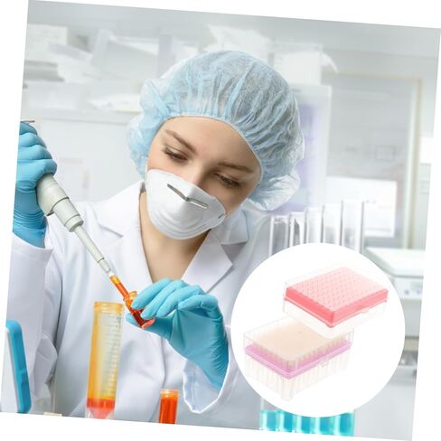 PRETYZOOM Disposable Pipette Tips Filter Lab Liquid Transfer Tools for Scientific Experiments Easy to Use Compact Design Tips in Kuwait