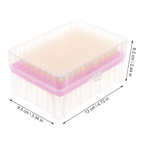 PRETYZOOM Disposable Pipette Tips Filter Lab Liquid Transfer Tools for Scientific Experiments Easy to Use Compact Design Tips in Kuwait