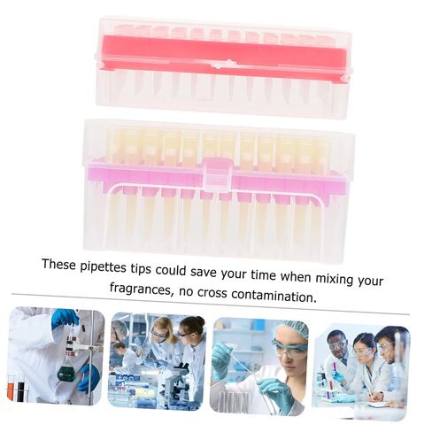 PRETYZOOM Disposable Pipette Tips Filter Lab Liquid Transfer Tools for Scientific Experiments Easy to Use Compact Design Tips in Kuwait