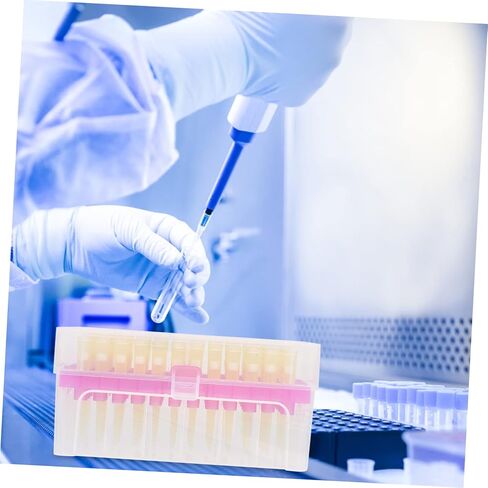 PRETYZOOM Disposable Pipette Tips Filter Lab Liquid Transfer Tools for Scientific Experiments Easy to Use Compact Design Tips in Kuwait