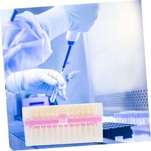 Plastic Lab Pipettor Tip 2 Boxes 10ul/200ul Filter Pipette Tips Filter Element Suction Head in Saudi Arabia
