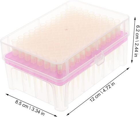Plastic Lab Pipettor Tip 2 Boxes 10ul/200ul Filter Pipette Tips Filter Element Suction Head in Saudi Arabia