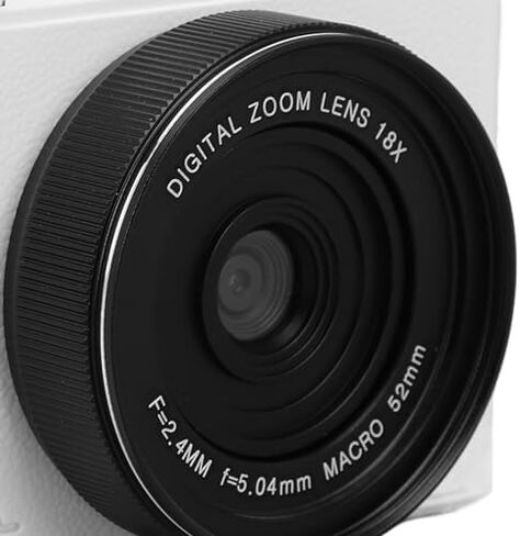 Zunate Retro 64MP Digital Camera, Vintage 4K UHD Vlogging Camera with 18X Zoom, Autofocus, 3 Inch Flip Screen for Travel Photography Vlogging (Black), Zunateyk6vg30wnx-12 in Saudi Arabia