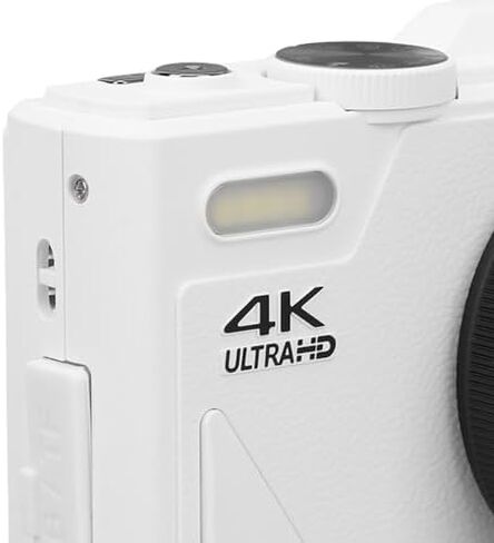 Zunate Retro 64MP Digital Camera, Vintage 4K UHD Vlogging Camera with 18X Zoom, Autofocus, 3 Inch Flip Screen for Travel Photography Vlogging (Black), Zunateyk6vg30wnx-12 in Saudi Arabia