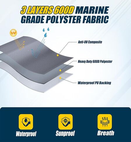 Ping Pong Table Cover 600D Heavy Duty Waterproof for Outdoor & Indoor Foldable 9 x 5 FT Folding Table Tennis Tables in Kuwait