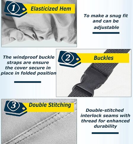 Ping Pong Table Cover 600D Heavy Duty Waterproof for Outdoor & Indoor Foldable 9 x 5 FT Folding Table Tennis Tables in Kuwait