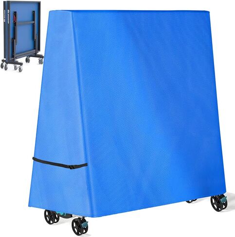 Ping Pong Table Cover 600D Heavy Duty Waterproof for Outdoor & Indoor Foldable 9 x 5 FT Folding Table Tennis Tables in Kuwait