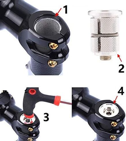 Free-fly Bike Stem Headset Top Cap,Aluminum Alloy Bicycle Headset Top Cap Bike Fork Expander Bung Plug in Saudi Arabia