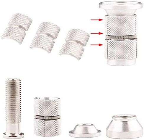 Free-fly Bike Stem Headset Top Cap,Aluminum Alloy Bicycle Headset Top Cap Bike Fork Expander Bung Plug in Saudi Arabia