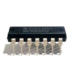 SN74HC393N SN74HC393 74HC393 عدادات ثنائية مزدوجة 4 بت من عدادات الخبز IC DIP-14 (حزمة 5) in Kuwait
