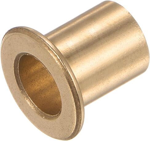 2pcs محمل الأكمام ذات الحواف - [8mm × 10 مم × 10 مم] جلبة البرونزية البرونزية لآلة المعدات استخدام | ذهب in Saudi Arabia