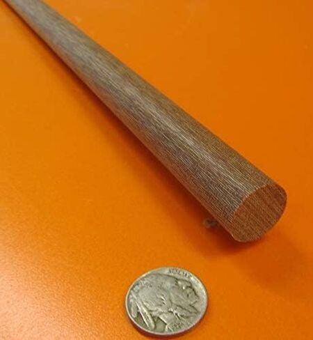 Micarta Canvas CE Phenolic Round Rod .750" (3/4") Diameter x 48" Length 1 Unit in Saudi Arabia