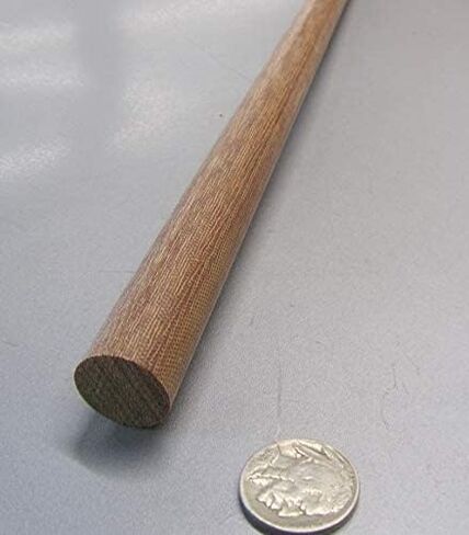 Micarta Canvas CE Phenolic Round Rod .750" (3/4") Diameter x 48" Length 1 Unit in Saudi Arabia