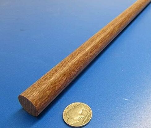 Micarta Canvas CE Phenolic Round Rod .750" (3/4") Diameter x 48" Length 1 Unit in Saudi Arabia