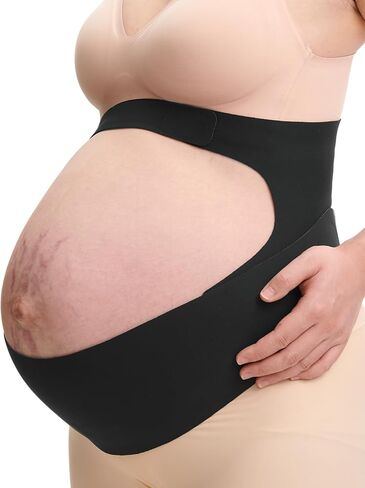 Momcozy Pregnancy Belly Band, CozySupport Ergonest Maternity Belly Band BL in Saudi Arabia