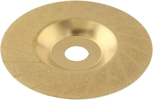 4" inch 100 mm Diamond Coated Titanium Grinding Disc Wheel Convex Threading Angle Grinder Arbor Hole 16 mm 5/8" in Saudi Arabia