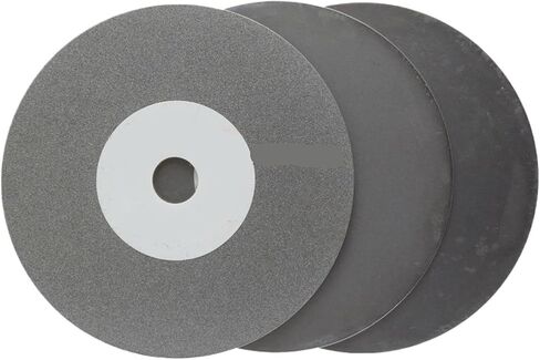 3pcs 4 "بوصة الحصباء 400 1200 3000 رفيعة الدهشة الماس الكهربي من عجلة القرص المغلفة على القرص المسطح المسطح الشرير 5/8" in Saudi Arabia