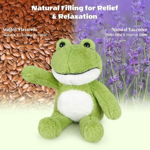 قابلة للتدفئة وقابلة للبرودة من Capybara Plush ، وسادة تسخين الميكروويف محشوة الحيوانات من أجل التهدئة والاسترخاء ، والألعاب الفخمة Capibara المحشو لتخفيف التوتر ، وهدايا Capybara للفتيات والفتى in Kuwait