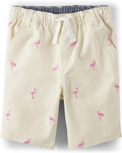 Gymboree,Boys,and Toddler Pull On Shorts,5T,Citrus Chambray in Saudi Arabia