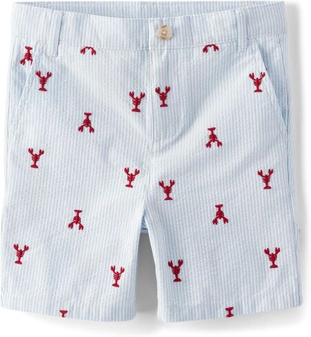 Gymboree,Boys,and Toddler Pull On Shorts,5T,Citrus Chambray in Saudi Arabia