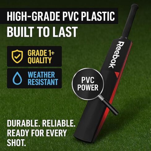 REEBOK Blaze Plastic Cricket Bat (Green) in Saudi Arabia