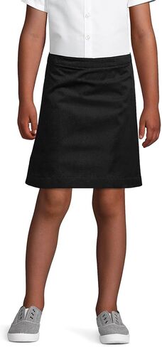 LANDS 'END SCHOOL ASSION Girls تمتزج Chino Skort فوق الركبة in Saudi Arabia