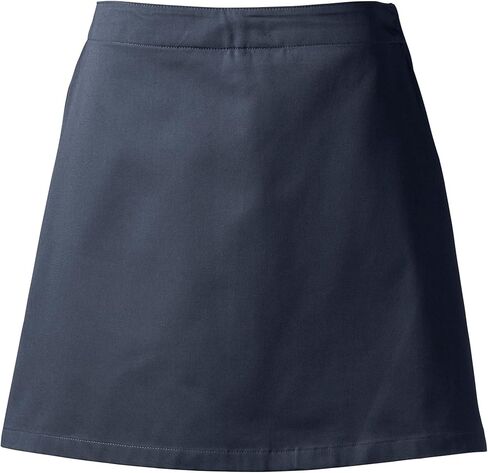 Lands' End School Uniform Girls Blend Chino Skort Above Knee in Saudi Arabia