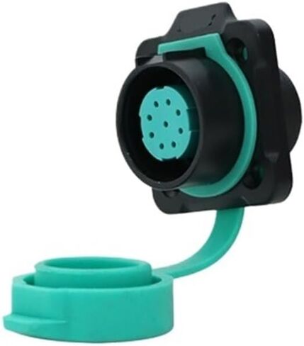 K20 waterproof aviation socket 2-3-4 core 5-7-9P pin outdoor power quick connector(9 core square seat 5A200V) in Saudi Arabia