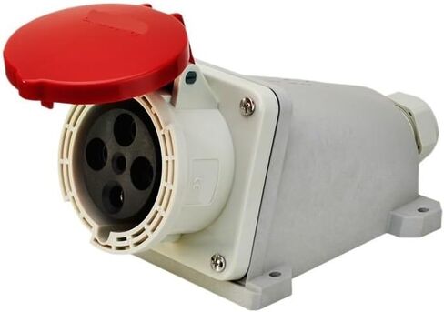 63A 4-pin aviation industry connector IP44(Concealed plug IP44) in Saudi Arabia