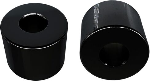 Motorcycle 2'' Rise Handlebar Risers Compatible with Harley Davidson Sportster Models, Softail and Dyna Models Black in Saudi Arabia