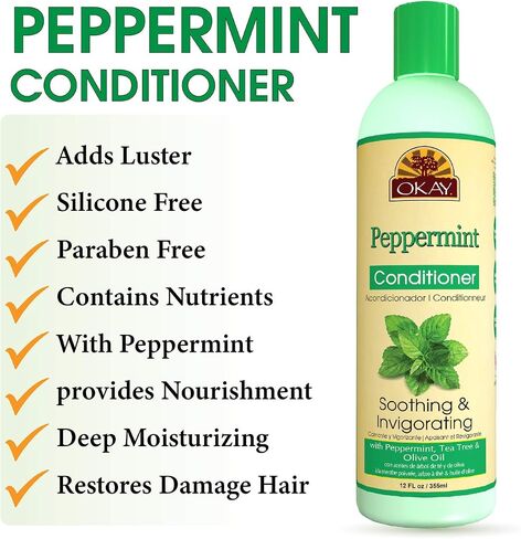 Okay Coconut Deep Moisturizing Conditioner, 12 Fl Oz in Saudi Arabia