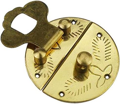 Nails for Hanging Pictures,Picture Hooks Antique Buckle 36x25mm Iron for All Styles Wallets Easy Install Material The Alloy Sturdy S12 Buckle Yellow 6Pcs(30mm*30mm) in Kuwait