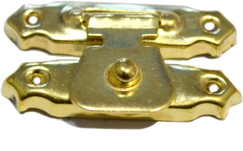 Nails for Hanging Pictures,Picture Hooks Antique Buckle 36x25mm Iron for All Styles Wallets Easy Install Material The Alloy Sturdy S12 Buckle Yellow 6Pcs(30mm*30mm) in Kuwait