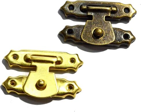 Nails for Hanging Pictures,Picture Hooks Antique Buckle 36x25mm Iron for All Styles Wallets Easy Install Material The Alloy Sturdy S12 Buckle Yellow 6Pcs(30mm*30mm) in Kuwait