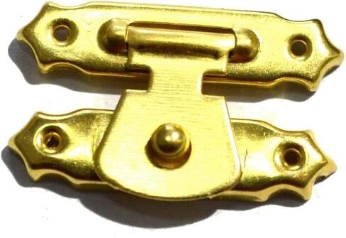 Nails for Hanging Pictures,Picture Hooks Antique Buckle 36x25mm Iron for All Styles Wallets Easy Install Material The Alloy Sturdy S12 Buckle Yellow 6Pcs(30mm*30mm) in Kuwait