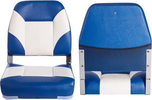 2pcs Boat Seating Grey and Black Low Back Finsh Boat Chairs in Kuwait