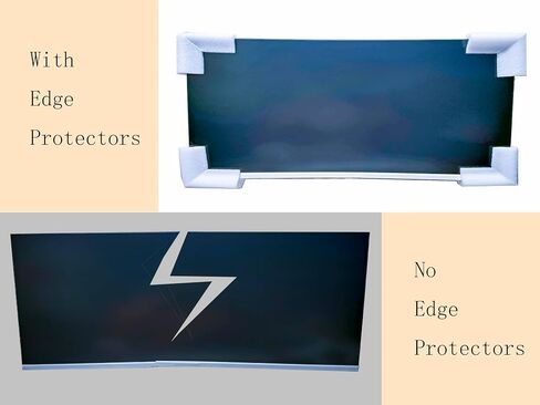 Havihaki 12Pcs Foam Corner Protectors For Moving TV, Picture Frame, Mirror, Frame Edge Protection Corners for Artworks Shipping, Packing Material in Saudi Arabia