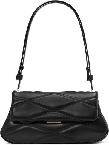 kate spade new york Grace DOT FINE Grain Leather Shoulder Bag, Black Multi in Kuwait