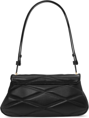 kate spade new york Grace DOT FINE Grain Leather Shoulder Bag, Black Multi in Kuwait