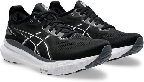 Asics Men's Gel-Kayano 31 Running Shoes, 10.5, Piedmont Grey/Fiery RED in Saudi Arabia