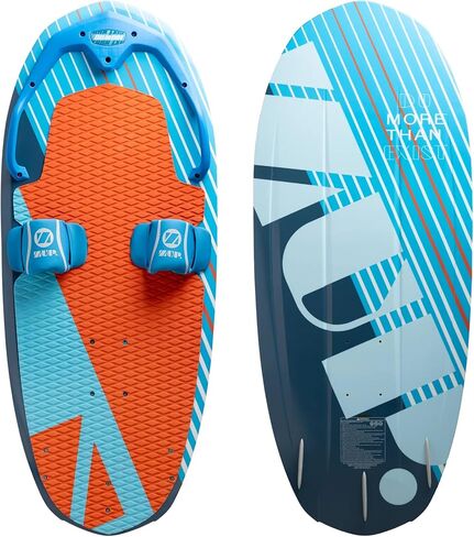 لوحة رياضية مائية من Zup Domore مع فتحة حبل محفوفة بالحبق مسبقًا ، ومدرب متقدم للتزلج على الجليد ، والركبة ، والتزلج على الماء ، 59 "× 25" × 4 " in Kuwait