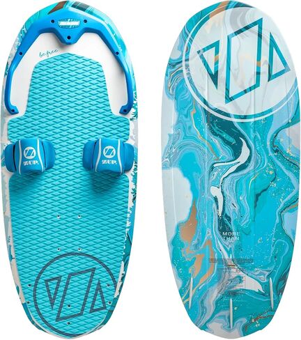 ZUP DOMORE All-Purpose Water Sports Board with Pre-Drilled Foil Mount Hole, Advanced Trainer for Wakeboarding, Kneeboarding, and Water Skiing, 59" x 25" x 4" in Saudi Arabia