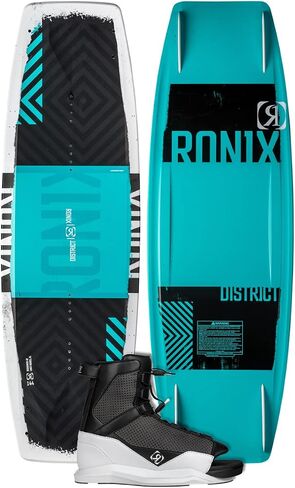 Ronix District Wakeboard ، 144 سم مع أحذية المنطقة ، 7.5-11.5 in Saudi Arabia